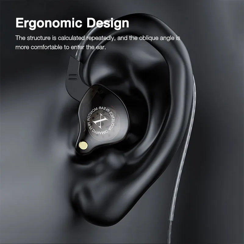 Wired In-Ear Earphones with Microphone, Super Bass