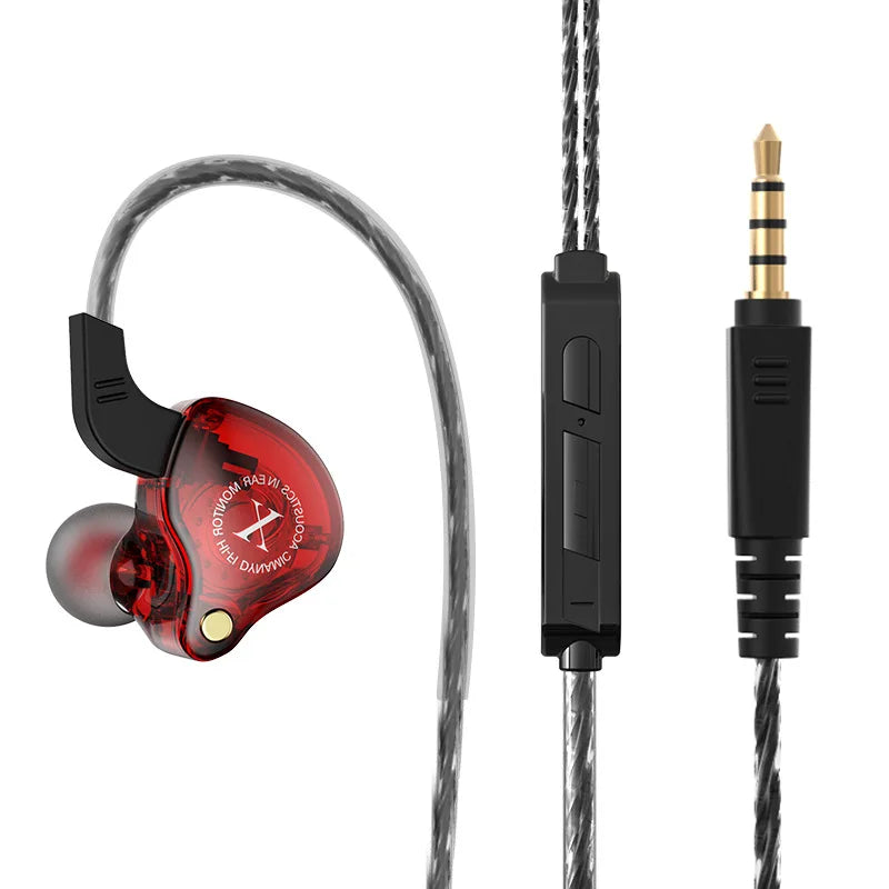 Wired In-Ear Earphones with Microphone, Super Bass