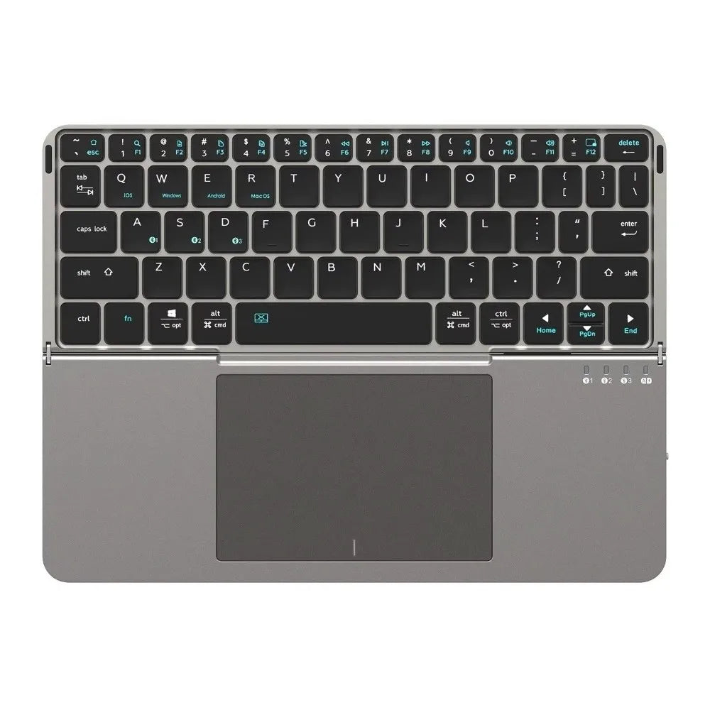 Foldable Bluetooth 5.3 Keyboard, Detachable