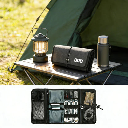 Polyester Tech Organiser Bag for Cables and Accessories