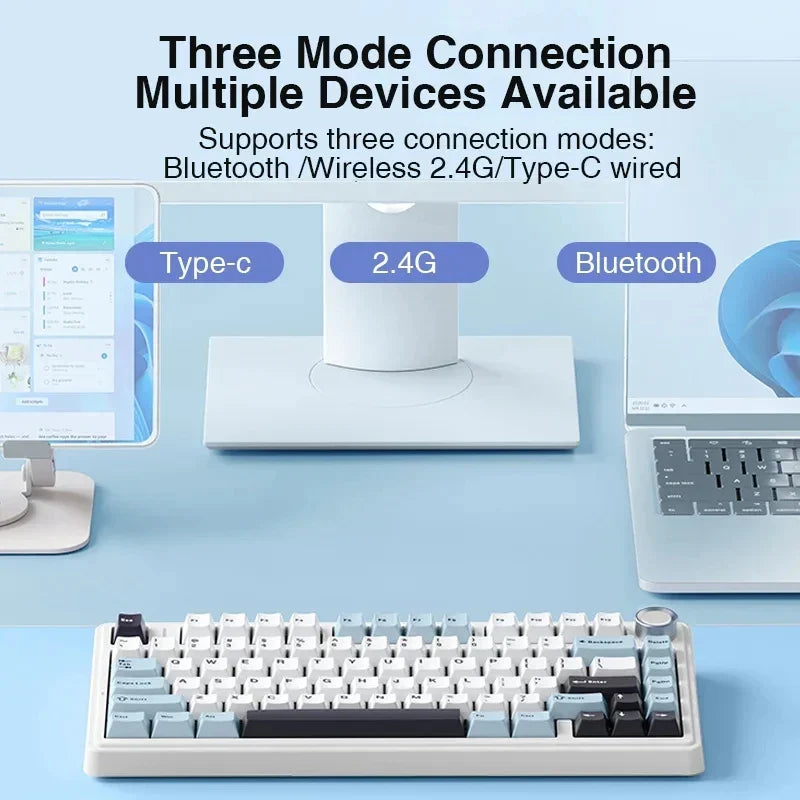 F75 Wireless Mechanical Keyboard, Tri-Mode, RGB