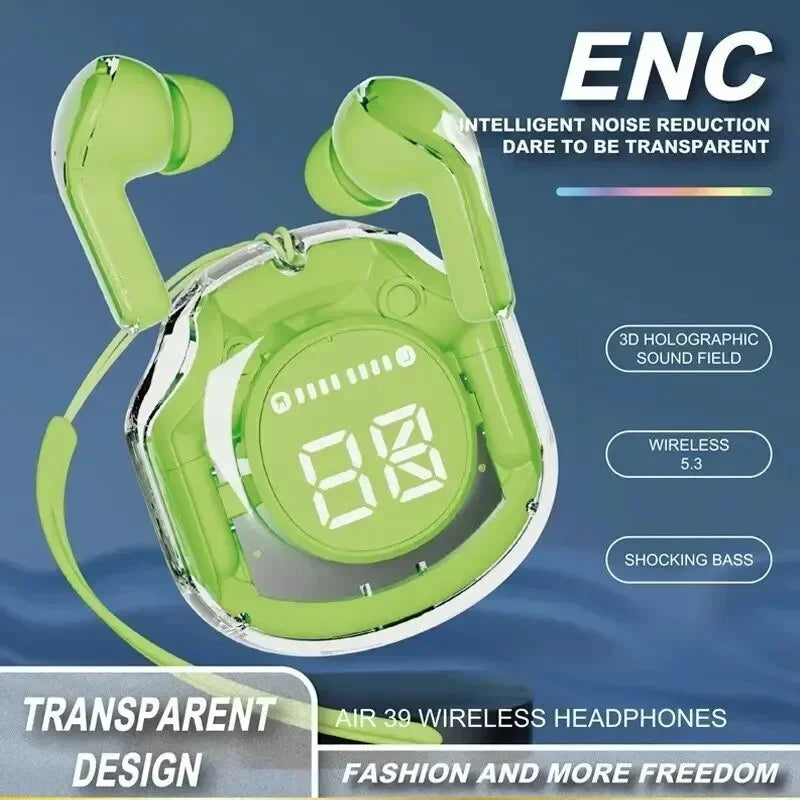 TWS Earbuds with ENC Noise Reduction, Gaming Mode
