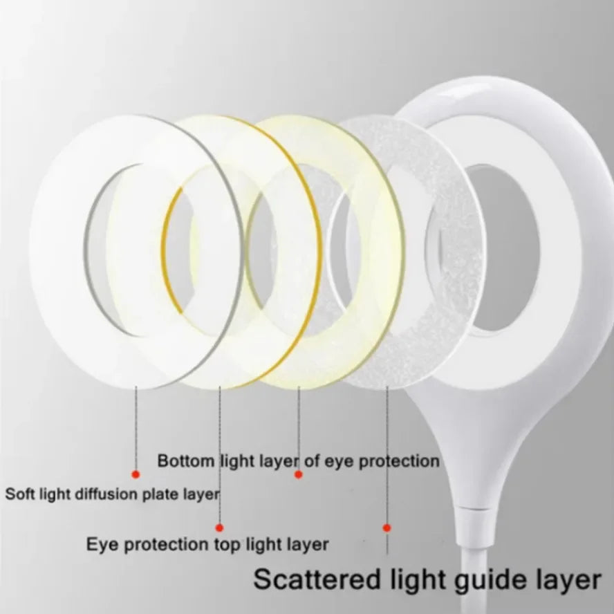 18 LED USB Plug-In Portable Lamp, Eye Protection