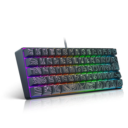 61 Key RGB Keyboard with N-Key Rollover