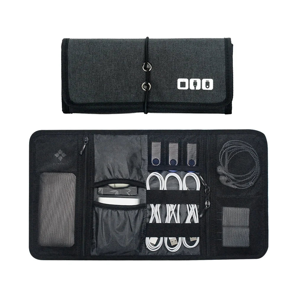 Polyester Tech Organiser Bag for Cables and Accessories