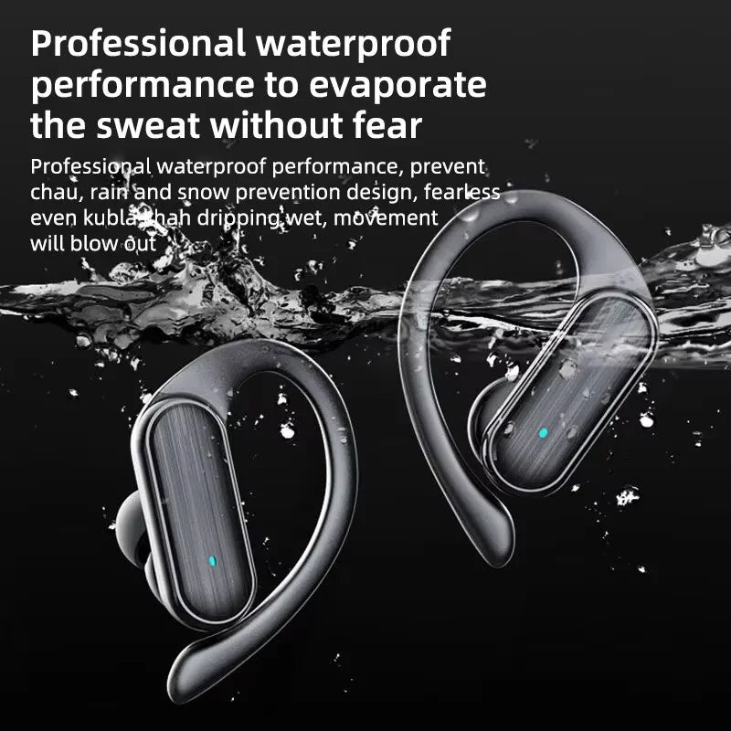 Ear Hook Sports Earbuds, True Wireless, Noise Cancelling