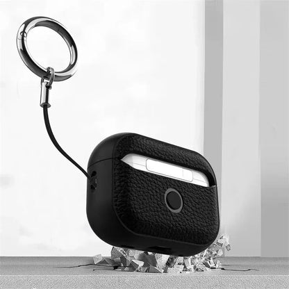 Leather-Finish TPU Case for AirPods, Five Model Fits