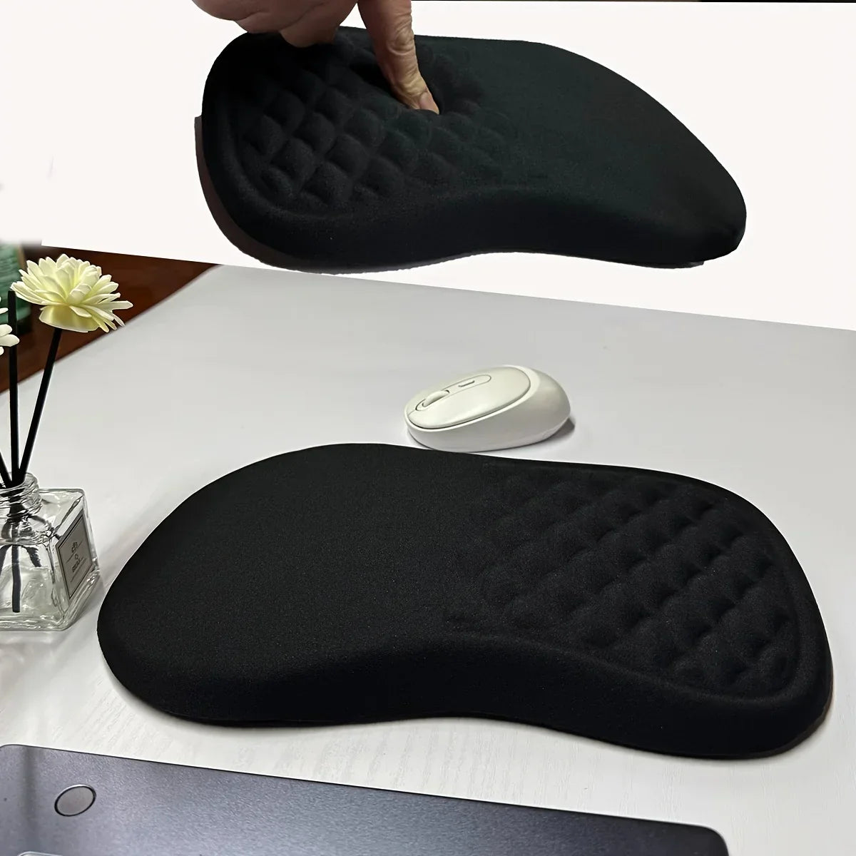 Ergonomic Mouse Pad with Wrist Support, Anti-Slip