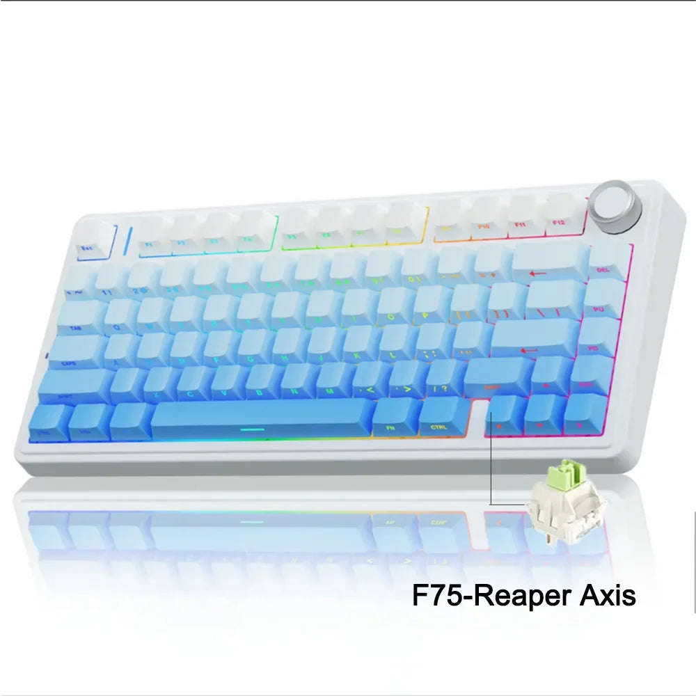 F75 Wireless Mechanical Keyboard, Tri-Mode, RGB