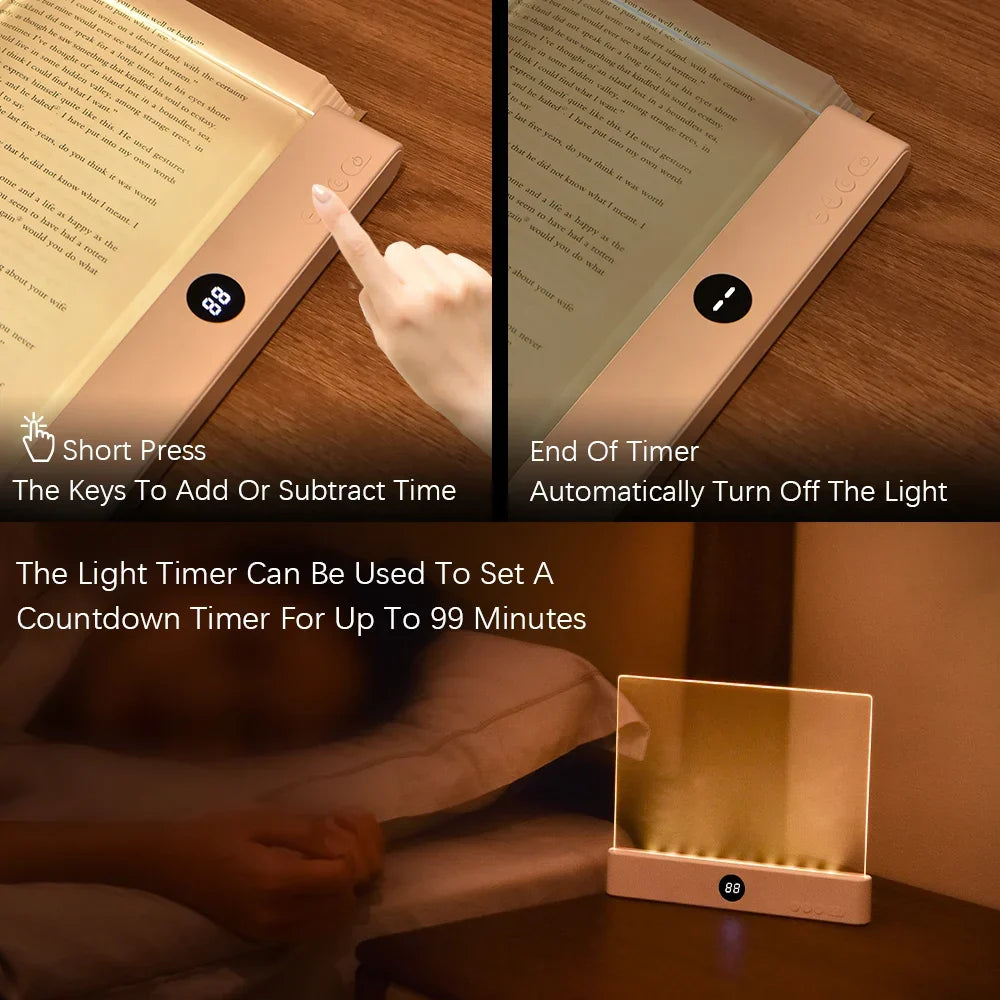 Portable Rechargeable Reading Lamp, Colour Changing