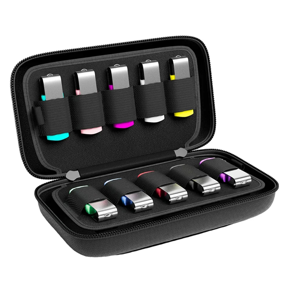 Double Layer USB Flash Drive Organiser Case