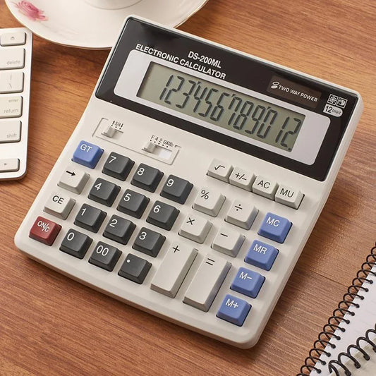 Solar and Battery Calculator, 12 Digit