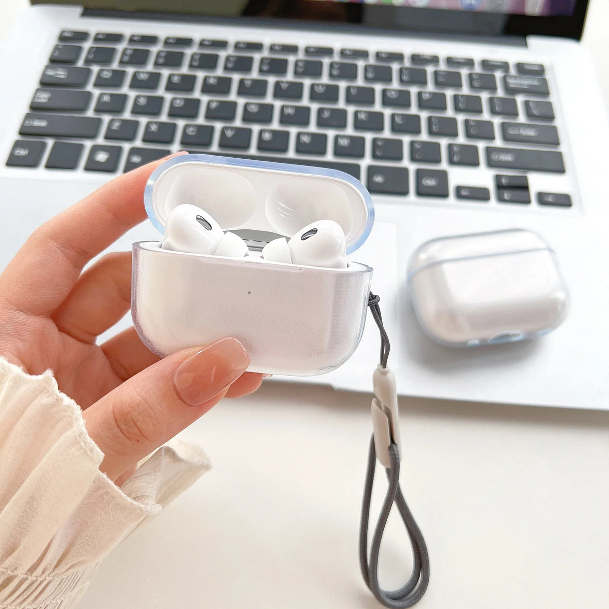 Clear TPU Shockproof Case for AirPods, Six Model Fits