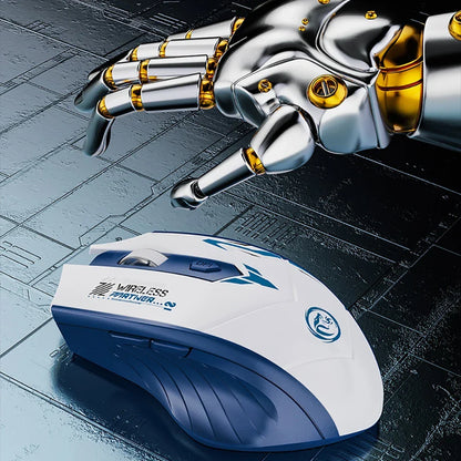 Bluetooth 5.4 Dual-Mode Wireless Mouse, Six Button