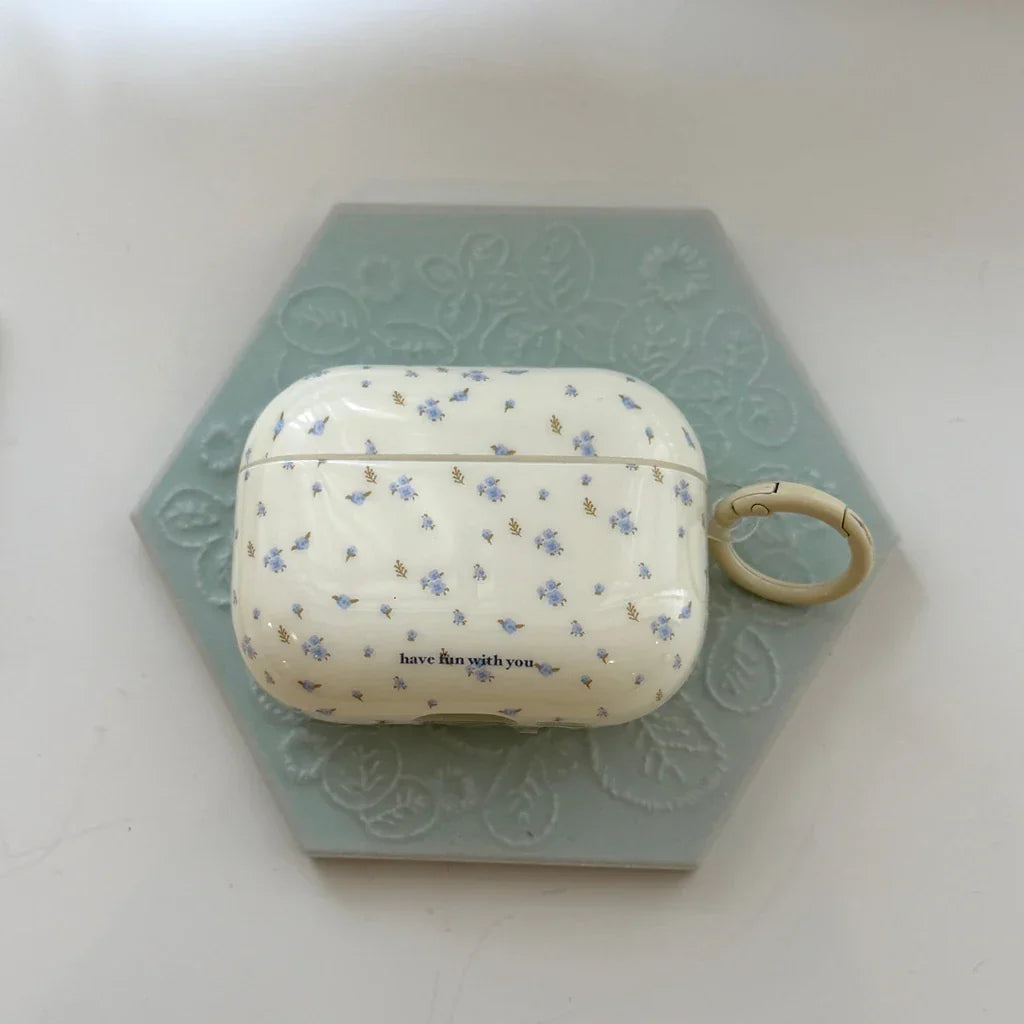 Floral Print TPU Case for AirPods, Six Model Fits