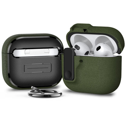 Safety Lock Buckle Shockproof Case for AirPods, Four Fits