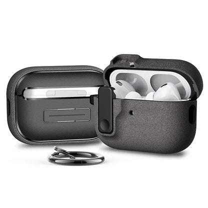 Safety Lock Buckle Shockproof Case for AirPods, Four Fits
