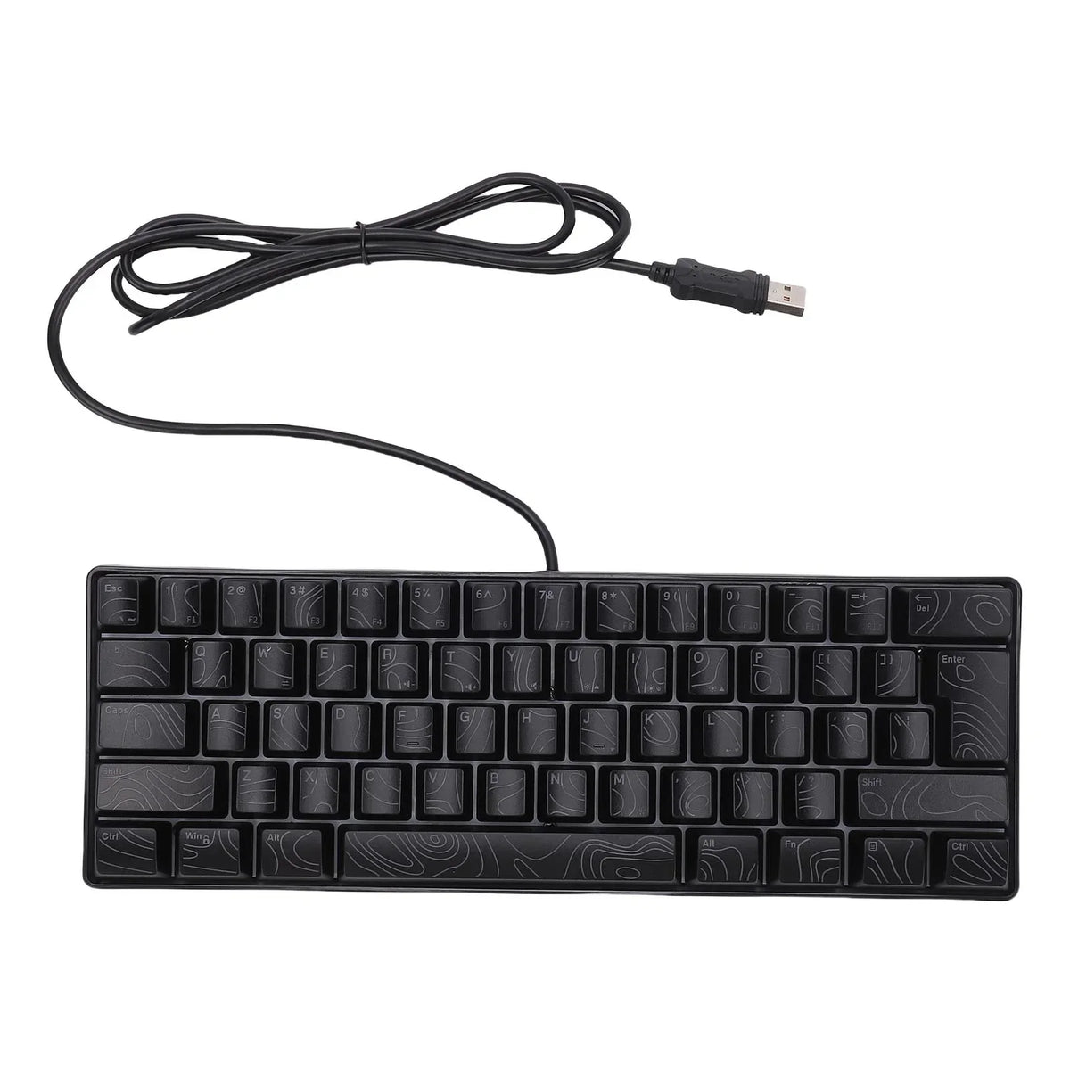 61 Key RGB Keyboard with N-Key Rollover
