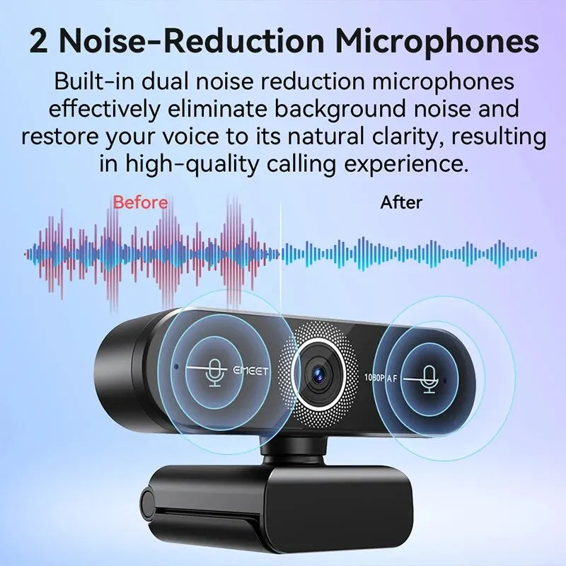 4K Autofocus USB Webcam with 1080P and 2K Modes