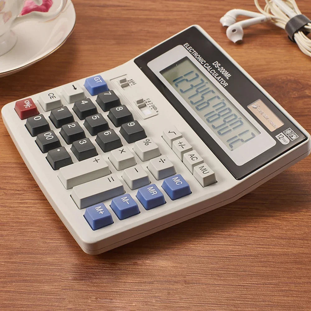 Solar and Battery Calculator, 12 Digit