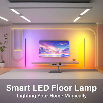 Smart RGB Floor Lamp with App Control and Music Mode