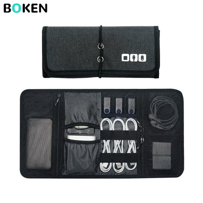 Polyester Tech Organiser Bag for Cables and Accessories