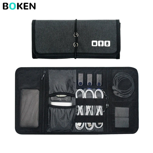 Polyester Tech Organiser Bag for Cables and Accessories