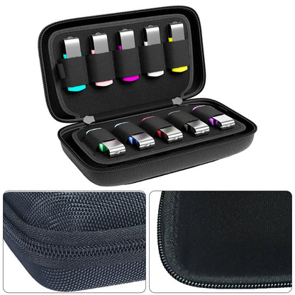 Double Layer USB Flash Drive Organiser Case