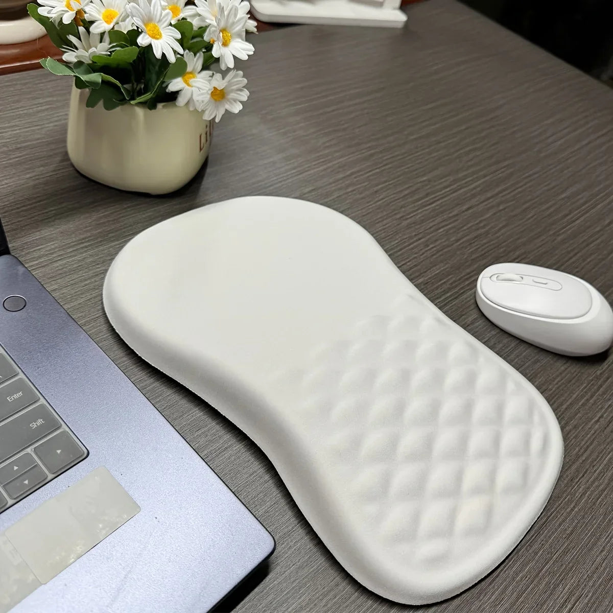 Ergonomic Mouse Pad with Wrist Support, Anti-Slip