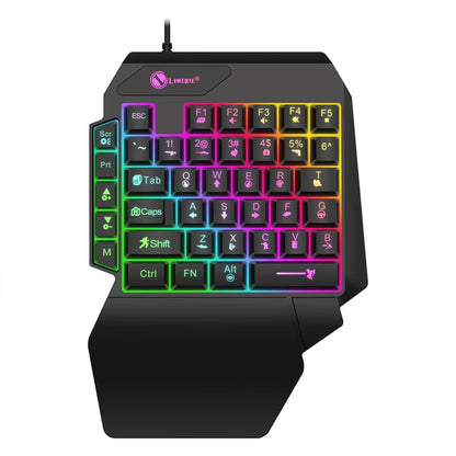 35 Key One-Handed Gaming Keypad, USB