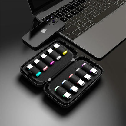 Double Layer USB Flash Drive Organiser Case