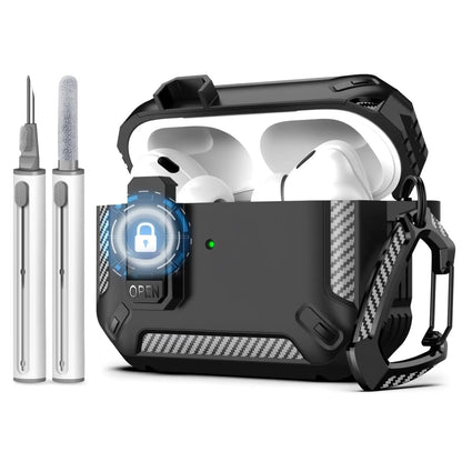 Secure Lock Hard Shell Case for AirPods Pro 3