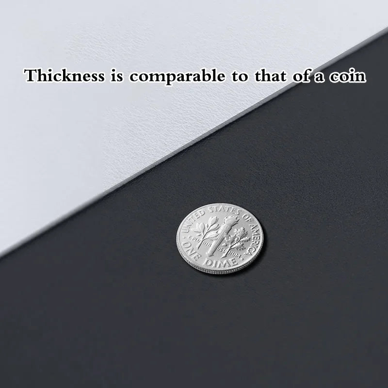 PU Leather Mouse Pad, Waterproof, 19 x 23 cm