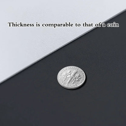 PU Leather Mouse Pad, Waterproof, 19 x 23 cm