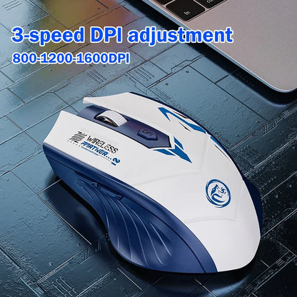 Bluetooth 5.4 Dual-Mode Wireless Mouse, Six Button