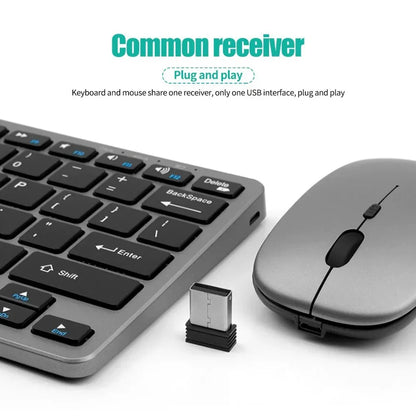 KM02 Wireless Keyboard, Bluetooth 5.0 and 2.4G
