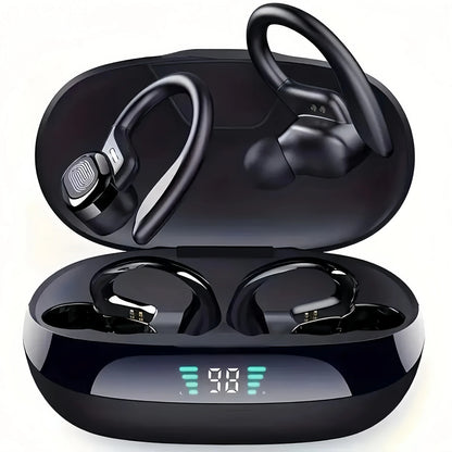 Ear Clip Open-Ear Wireless Earbuds with Microphone