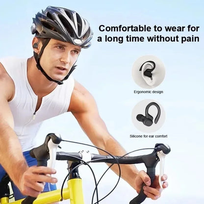 Ear Hook Sports Earbuds with 300mAh Case, Bluetooth 5.3