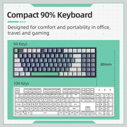 K500 Wired Mechanical Gaming Keyboard, Hot Swappable