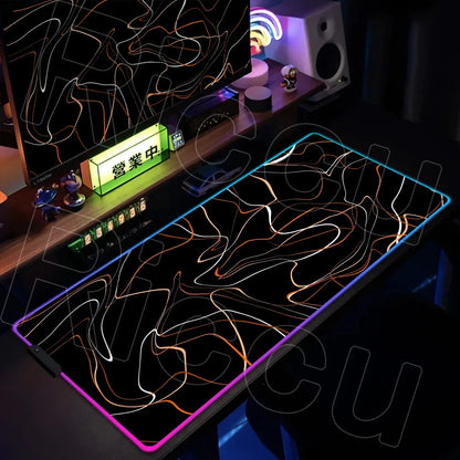 RGB Extended Gaming Mouse Pad, up to 1000 x 500 mm